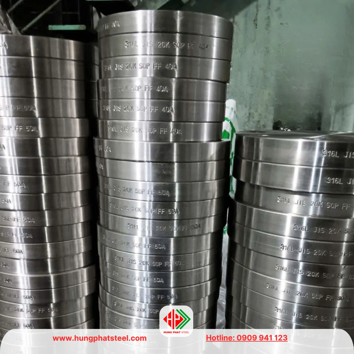 Mặt Bích JIS 20K INOX 316