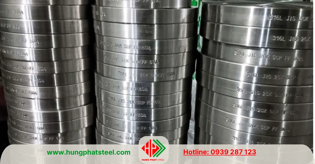 Mặt Bích JIS 20K INOX 316