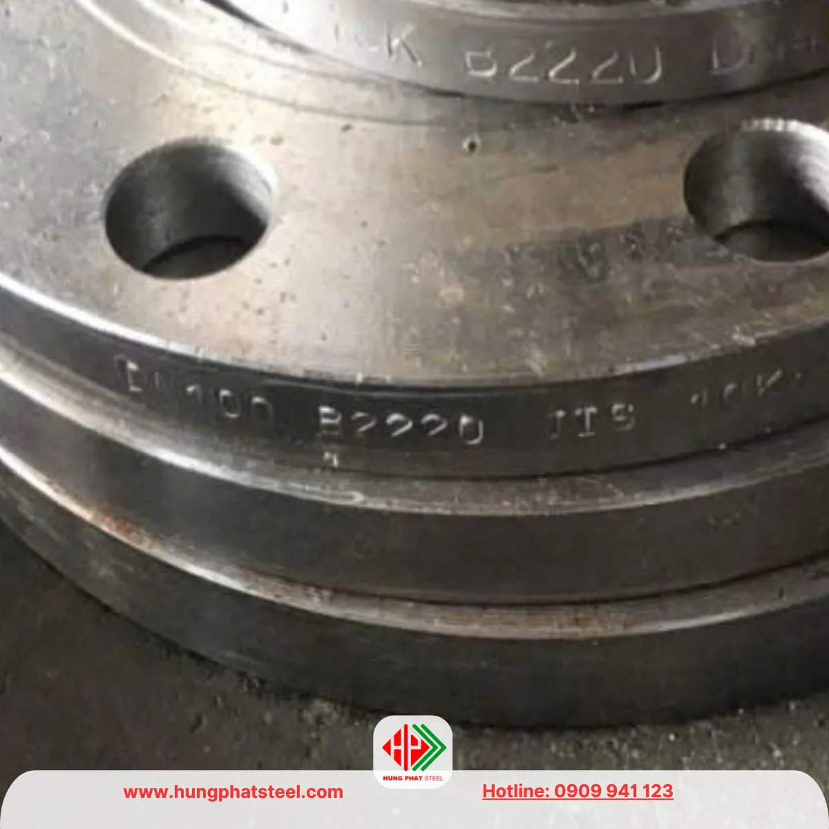 Mặt bích JIS 10K DN100 (D114)