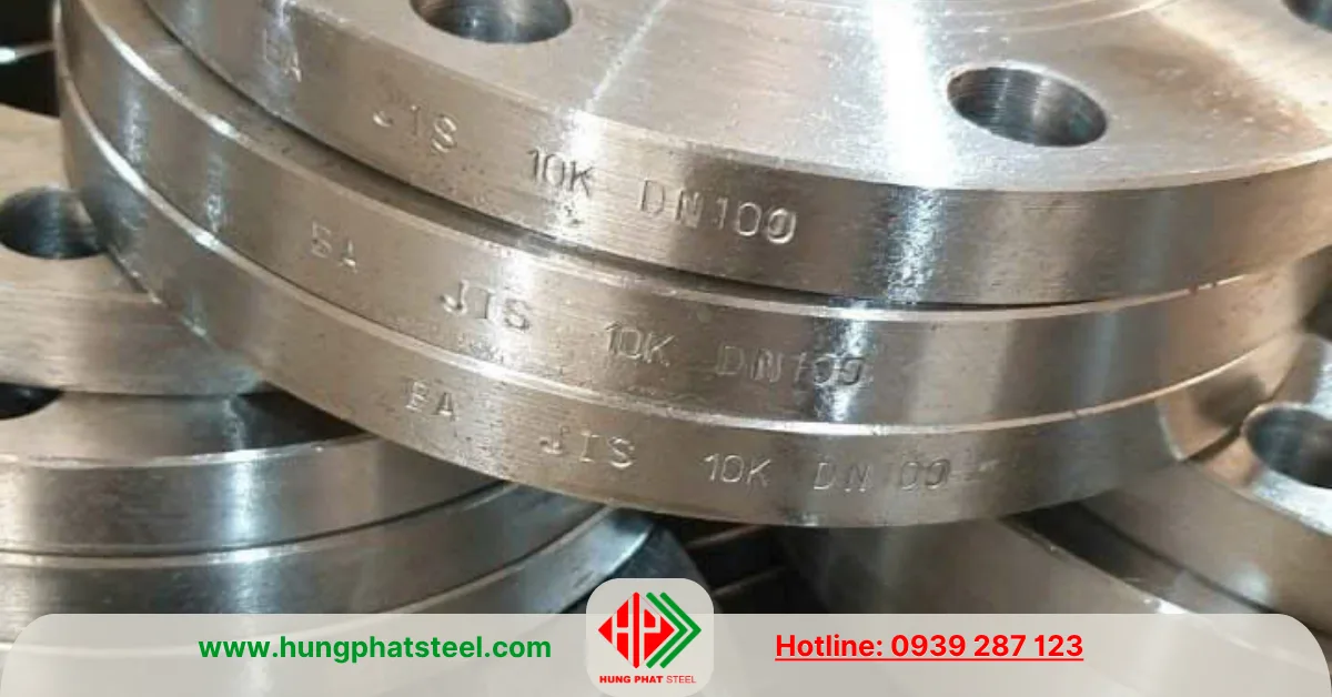 Mặt bích JIS 10K DN100 (D114)