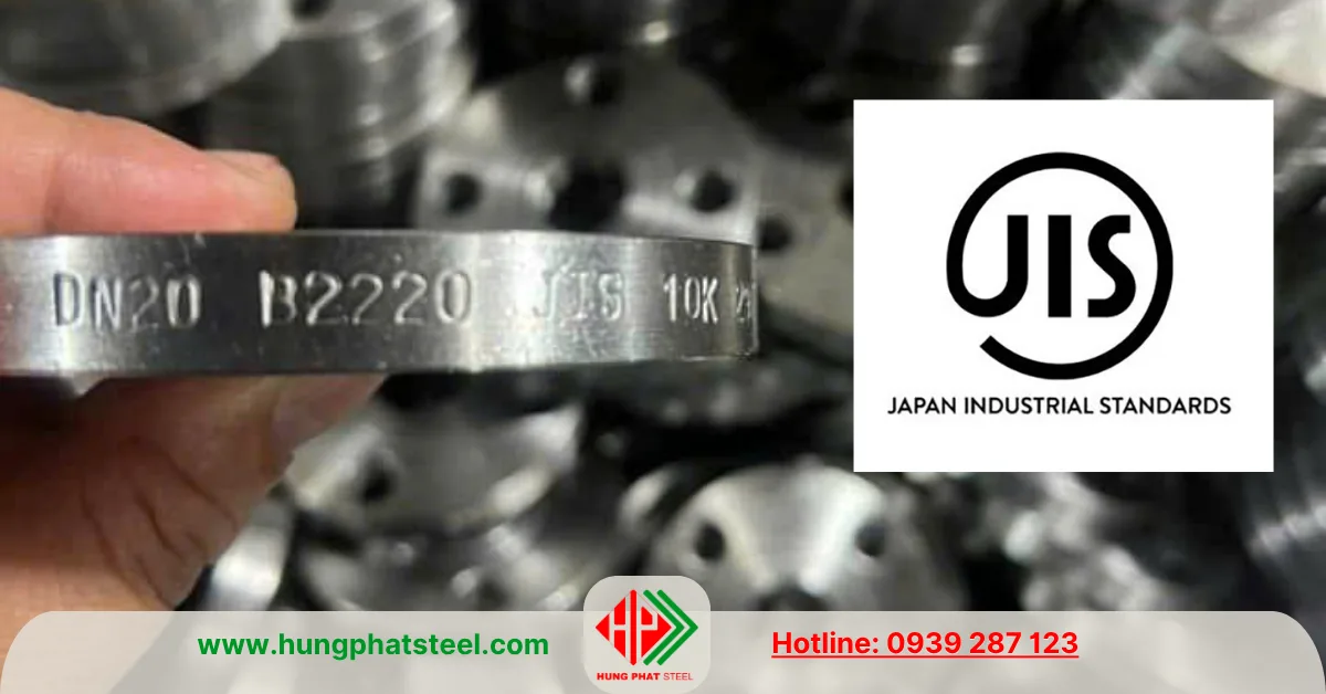 Mặt bích JIS (Japanese Industrial Standards)