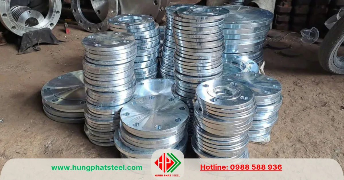 Mặt bích thép mạ kẽm jis 10k