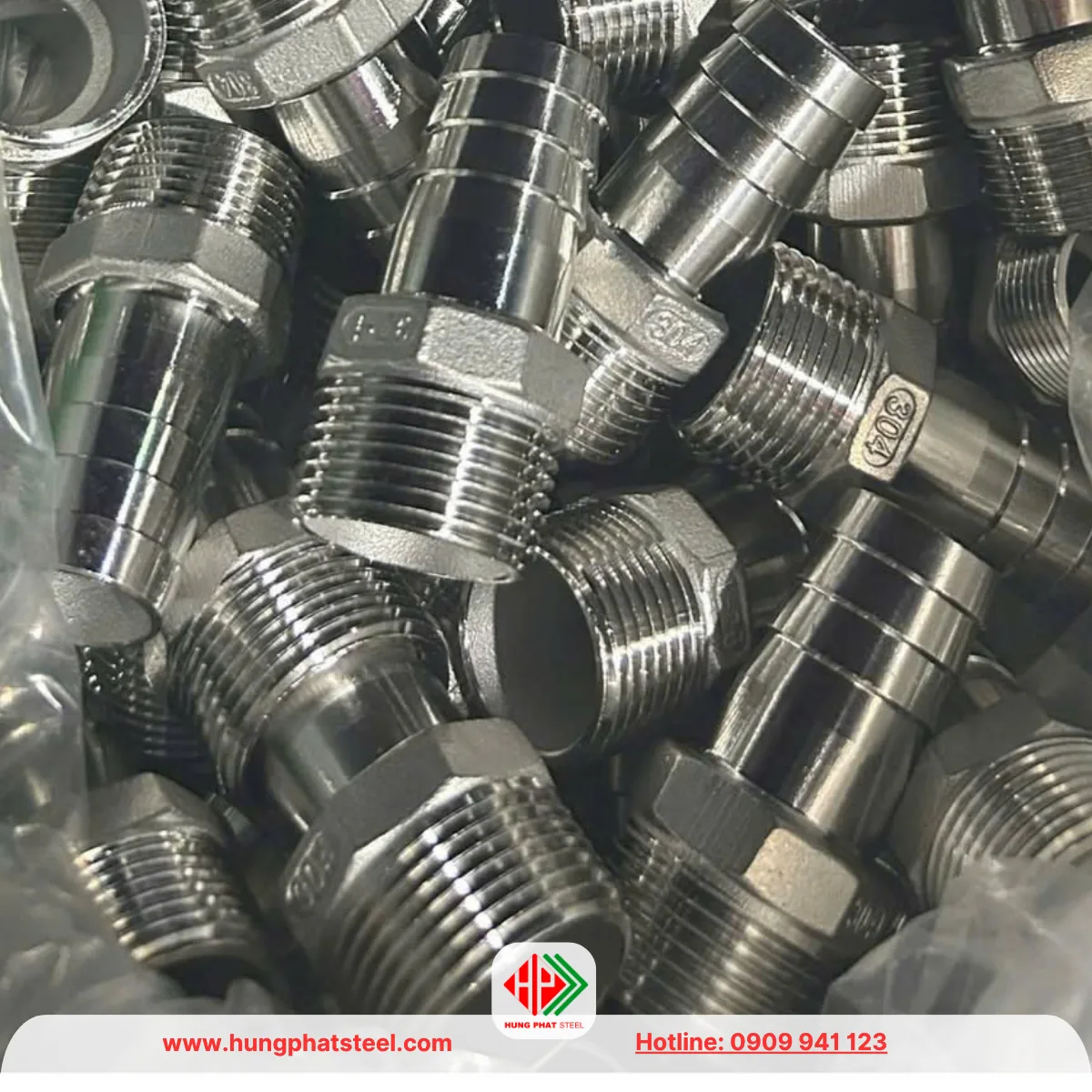 Nối Ren Đuôi Chuột INOX