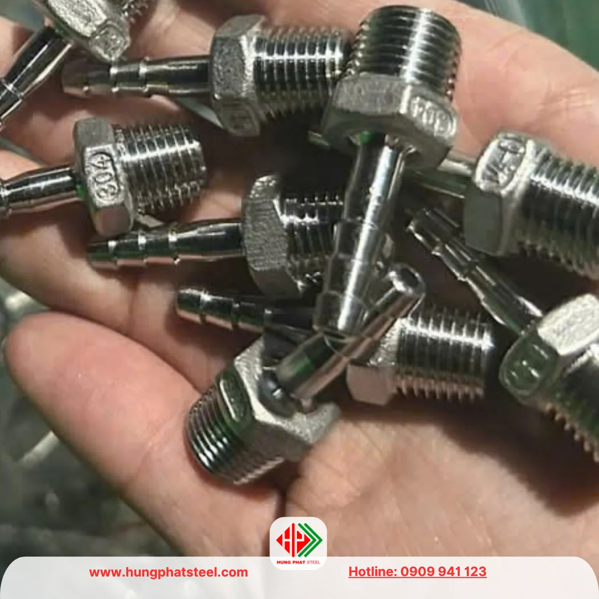 Nối Ren Đuôi Chuột INOX