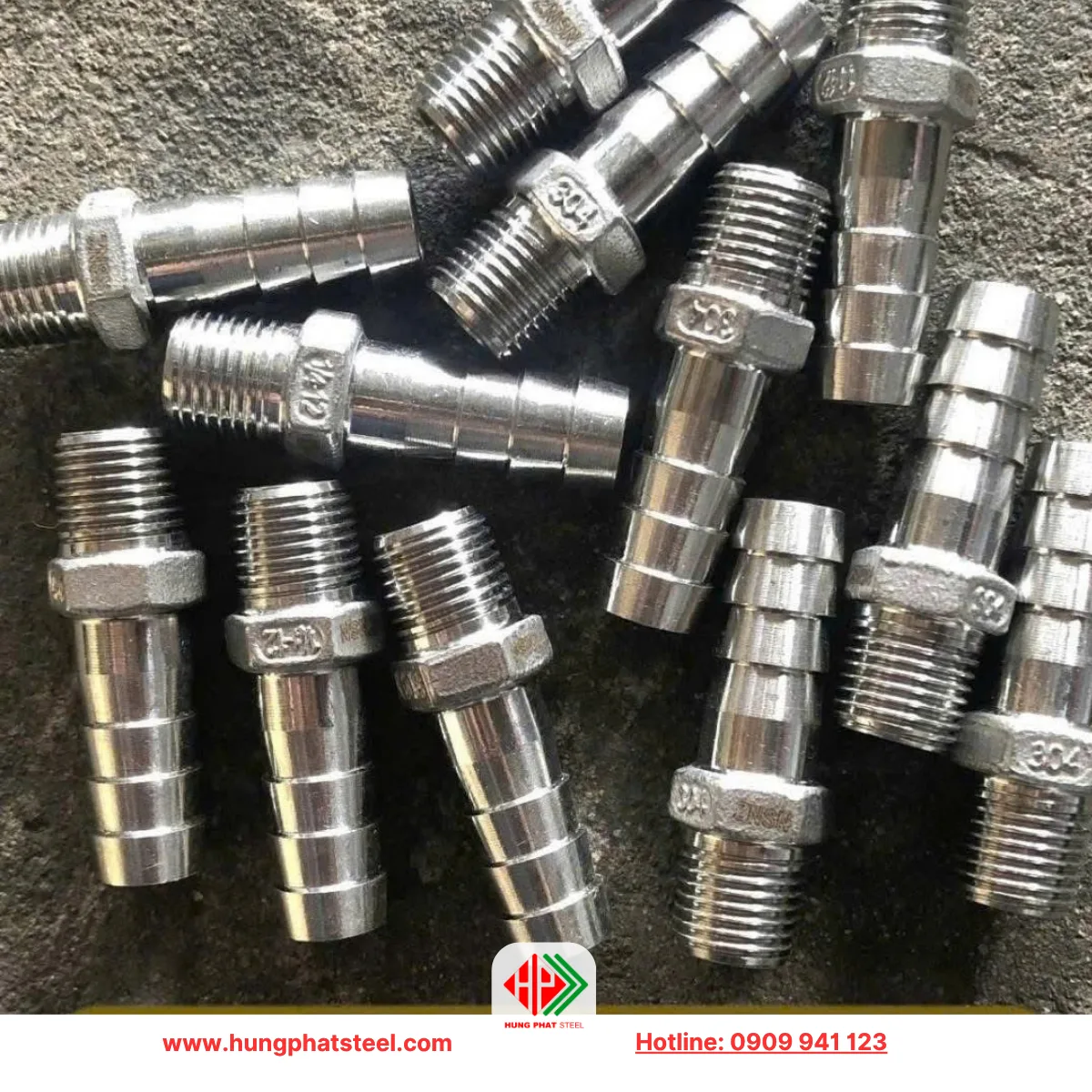 Nối Ren Đuôi Chuột INOX