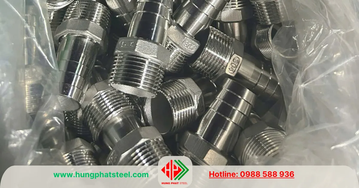 Nối Ren Đuôi Chuột INOX