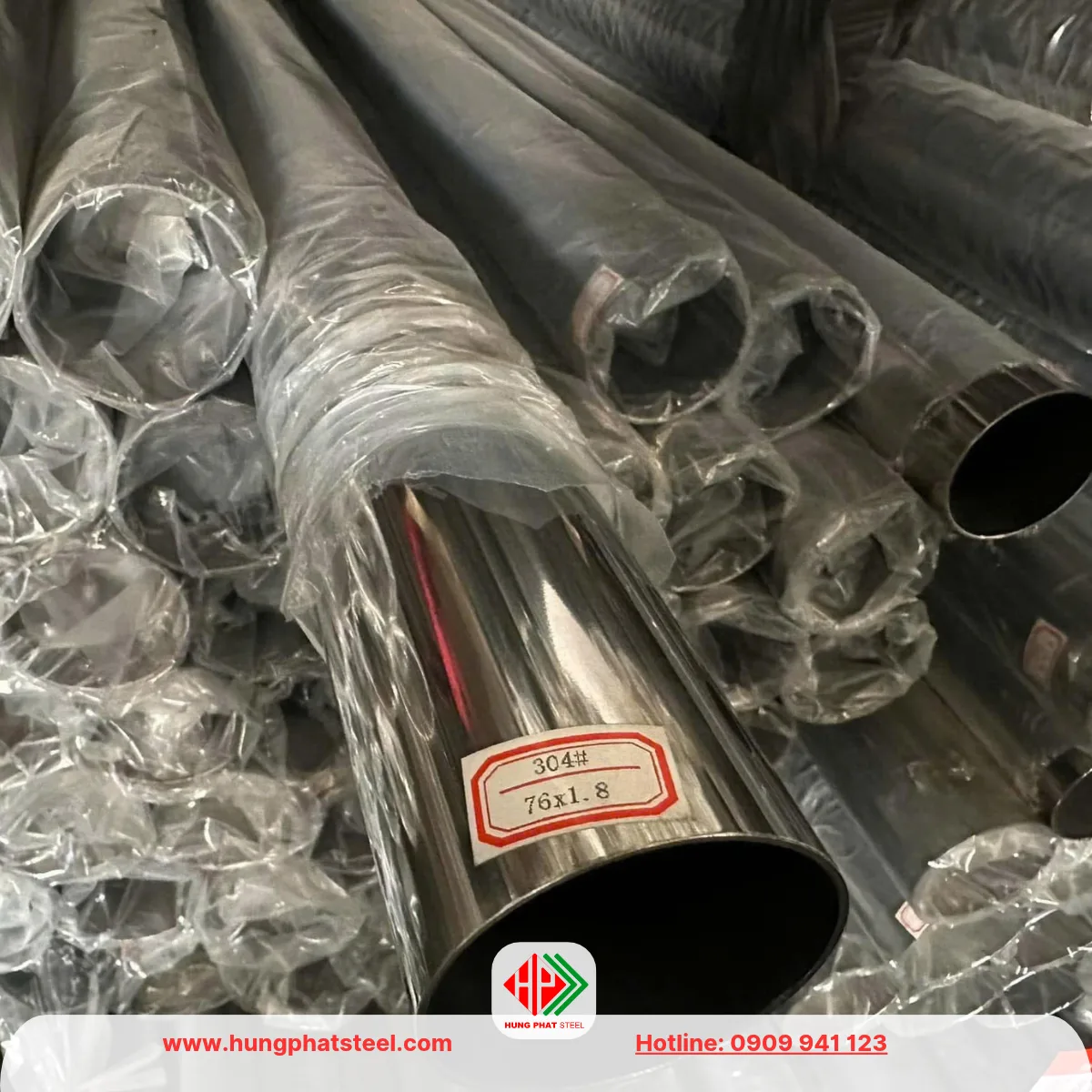 Ống INOX Trang Trí 304 201 BA HL No4