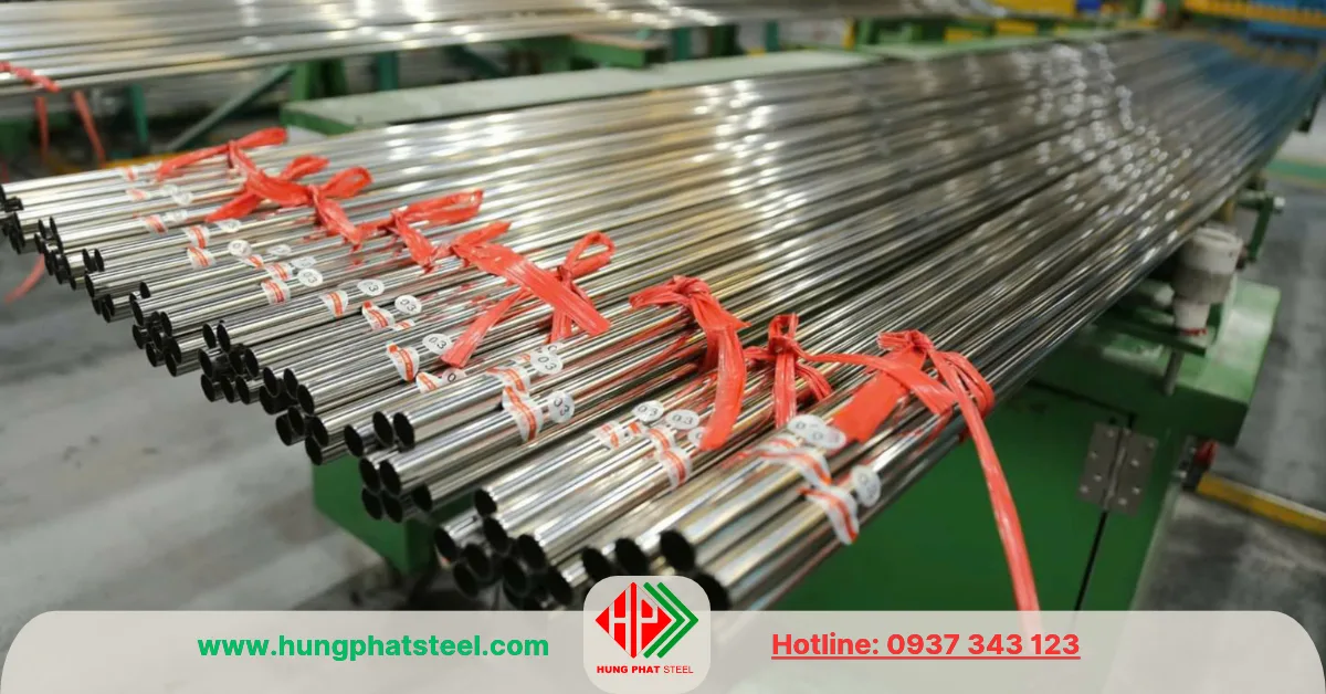 Ống INOX Trang Trí 304 201 BA HL No4