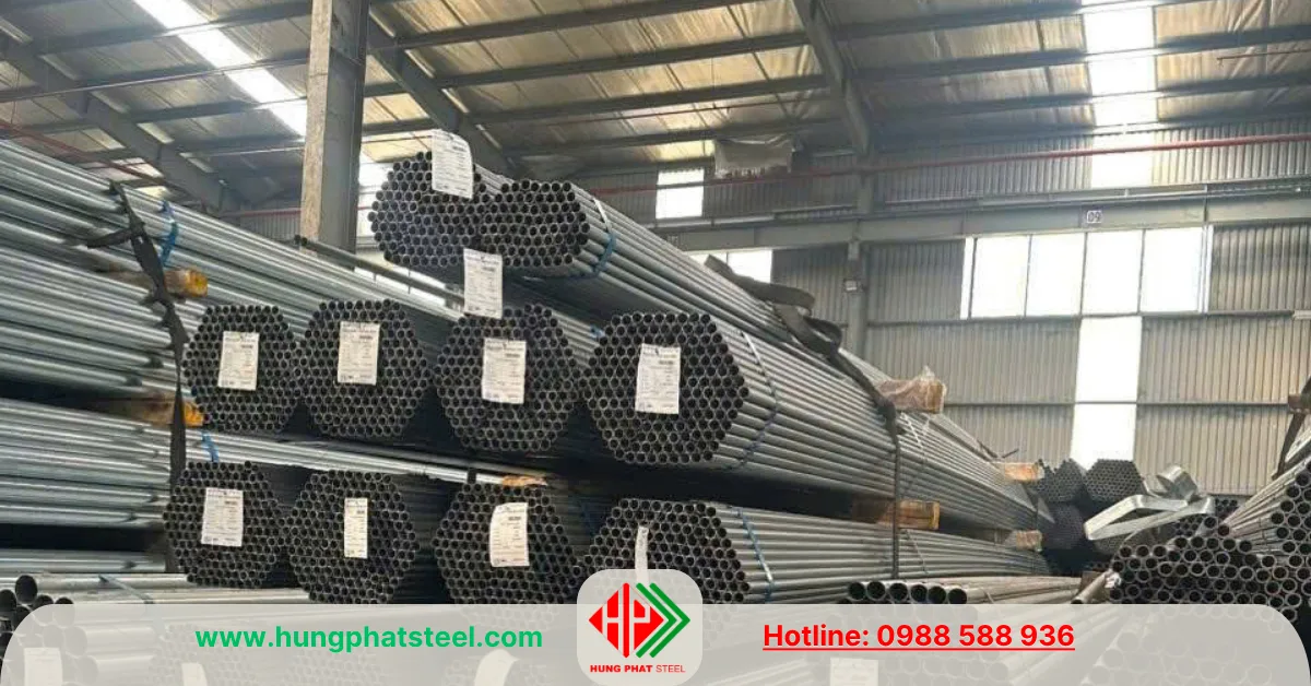 Ống Thép Hòa Phát Phi 19 (OD 19.1mm)