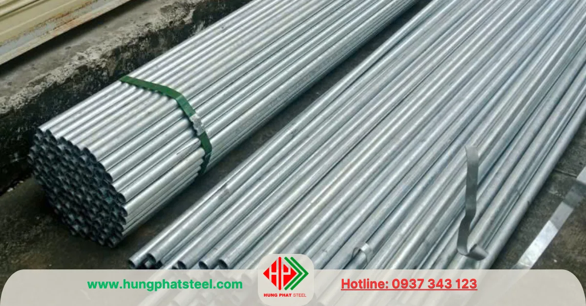Ống Thép Mạ Kẽm D27 Hòa Phát
