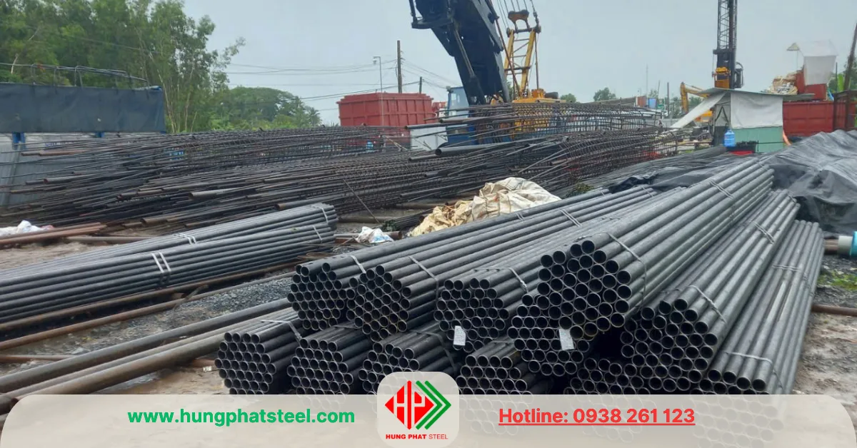 Ống khoan lõi lấy mẫu cọc khoan nhồi