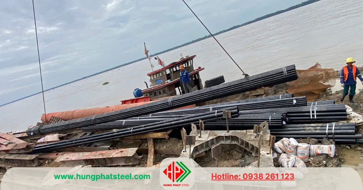 Ống khoan lõi lấy mẫu cọc khoan nhồi