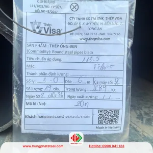 Ông thép VISA