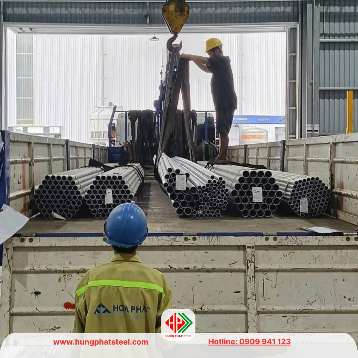 Ống thép mạ kẽm D21 Hòa Phát