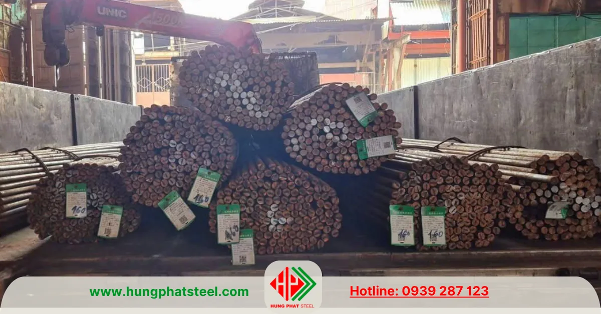 Thép Tròn Đặc Q235 (Láp Q235)