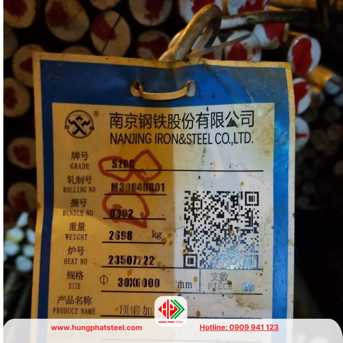 Thép Tròn Đặc S20C (Láp C20)