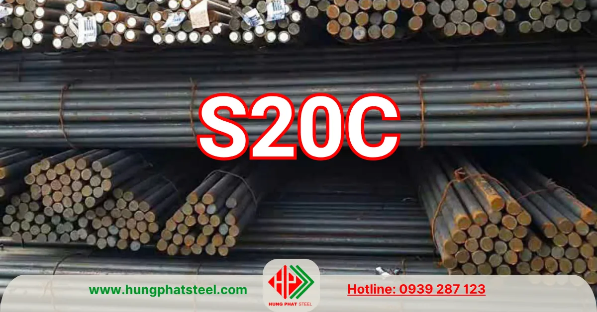 Thép Tròn Đặc S20C (Láp C20)