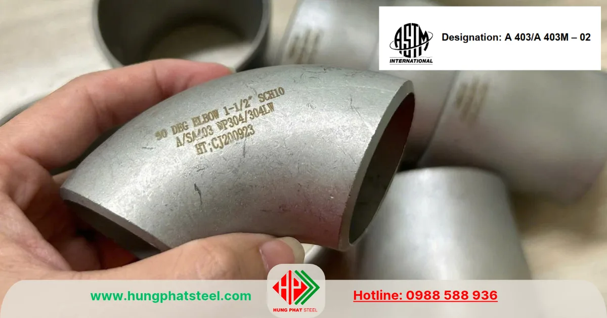 Tiêu Chuẩn Phụ Kiện INOX A403 (ASTM A403)