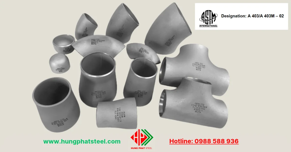 Tiêu Chuẩn Phụ Kiện INOX A403 (ASTM A403)