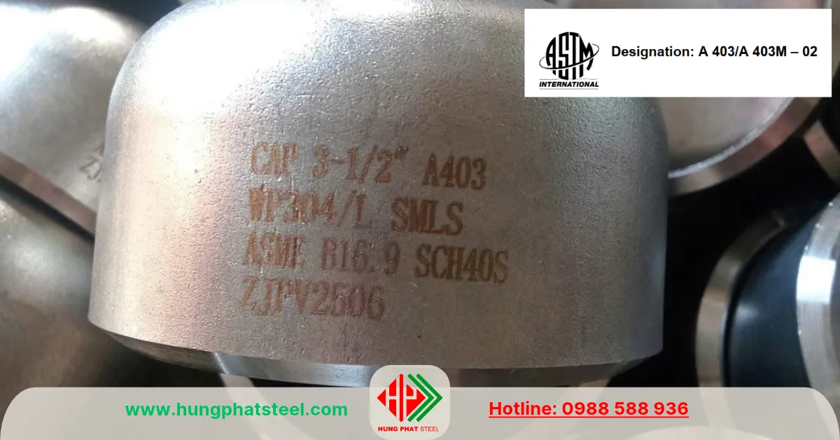 iêu Chuẩn Phụ Kiện INOX A403 (ASTM A403) 